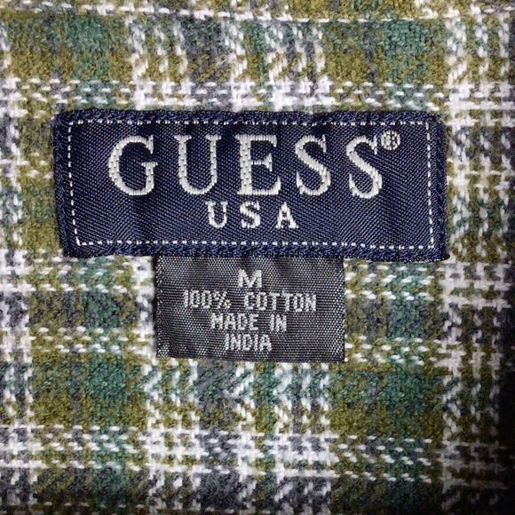 Vintage GUESS reworked Marvel Mandalorian yoda Comic flannel ombre bleached Med - Picture 5 of 5